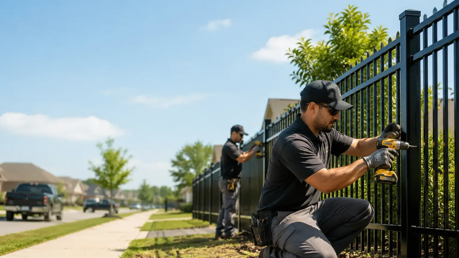Metal Fence Installation in Newton, MS